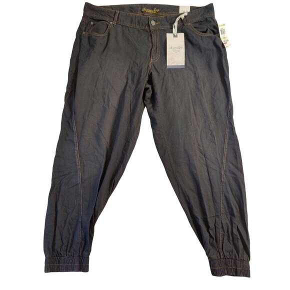 NWT American Rag Womens Plus Newport Jogger Pant Y2K Hip Hop Rocker 8R - Picture 1 of 10